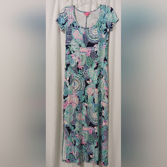 EUC Lilly Pulitzer Women's Wynne Maxi Dress Size XS - Picture 6 of 12